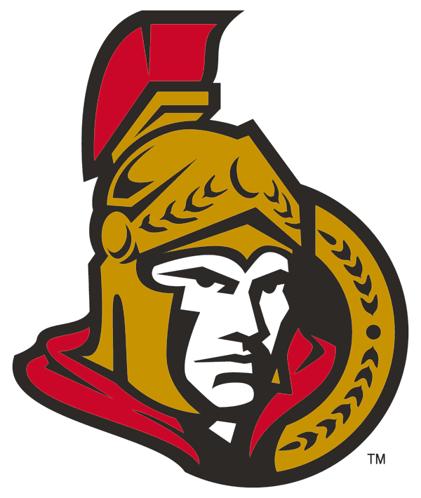 Ottawa Senators logos iron-ons